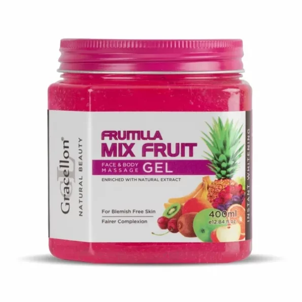 Gracellon Fruitilla Mix Fruit Face & Body Massage Gel available on Herbkart