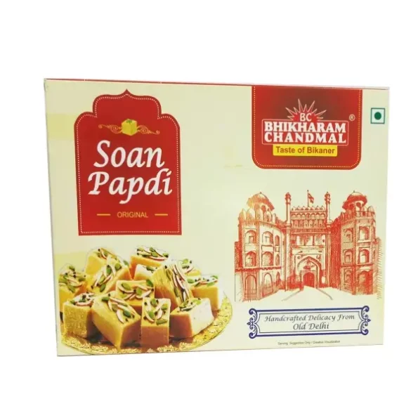 Delight Foods Bhikaram Chandmal Authentic Soan Papdi 400g, Herbkart8t771oSP2010fqL.webp, Herbkart8t771oSP2010fqL