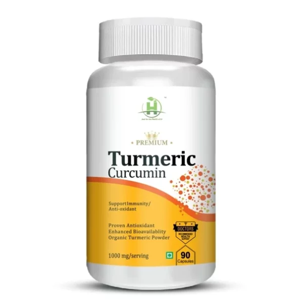 Healthy Nutrition - Just for the Health of it Turmeric Curcumin With Piper Nigrum Extract For Immunity Joints Pain Veg Supplements- (90 Capsules), Herbkart8t751J77oq491L.webp, Herbkart8t751J77oq491L