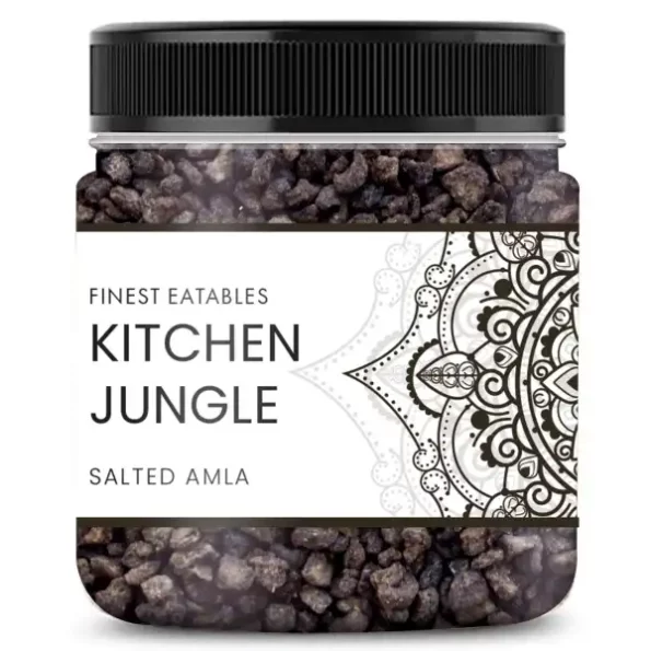 Kitchen Jungle Salted Amla Fresh -(400 Gm Jar Pack) available on Herbkart