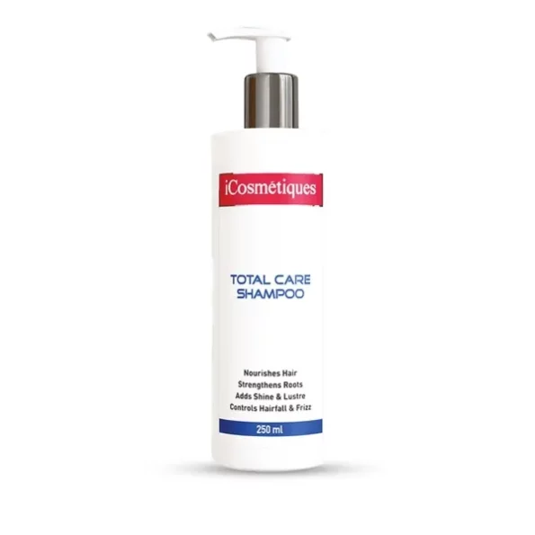 iCosmetiques Total Care Shampoo, Keratin, Proline & Vitamin B5, 250 ml available on Herbkart