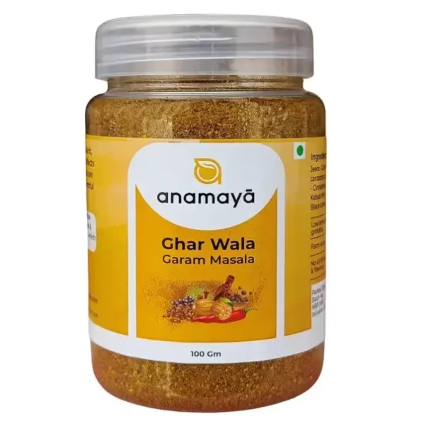 Anamaya Gharwala Garam Masala Powder 100 Gms available on Herbkart