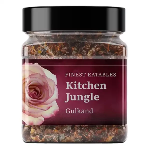 Kitchen Jungle Himalayan Gulkand Jar Pack (Rose Petal Jam) (400 Grams) available on Herbkart