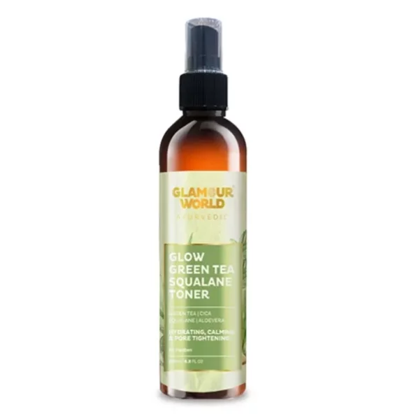 Glow Green Tea Squalane Toner for All Skin Types (200ml) available on Herbkart