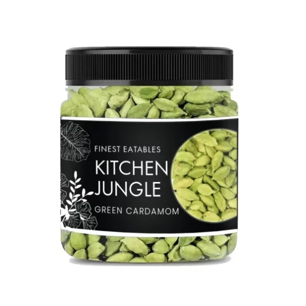 Kitchen Jungle Cardamom Green, Elaichi 100 gm available on Herbkart