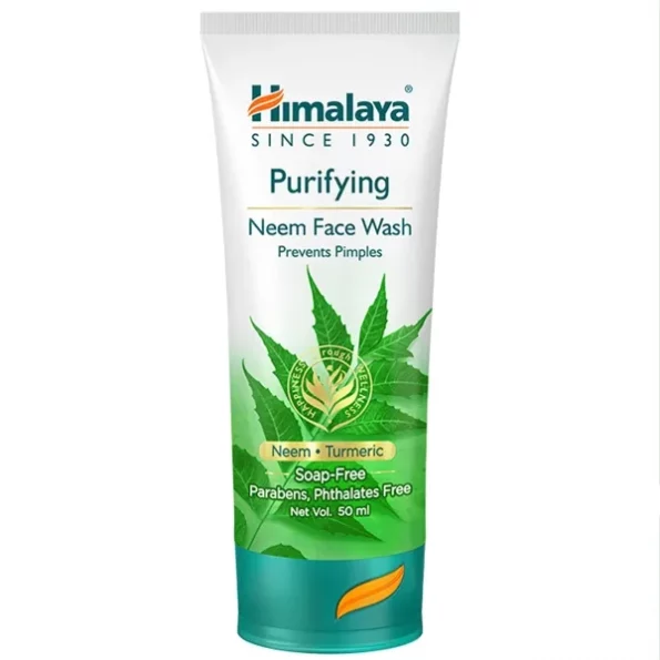 Himalaya Herbals Purifying Neem Face Wash, 50ml available on Herbkart