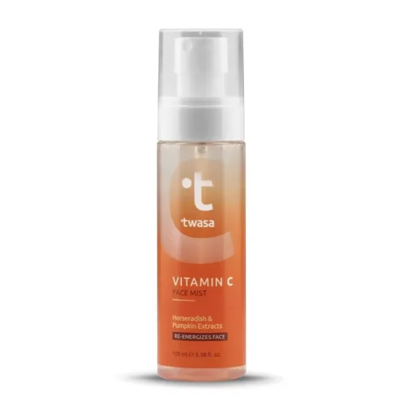 Twasa Vitamin C Face Mist Toner, Anti-Aging Face Spray, 100ml available on Herbkart