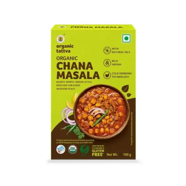 Organic Tattva, Organic Chana Masala - 100 Gram available on Herbkart