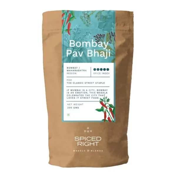 Spiced Right: Bombay Pav Bhaji Masala - 200g available on Herbkart