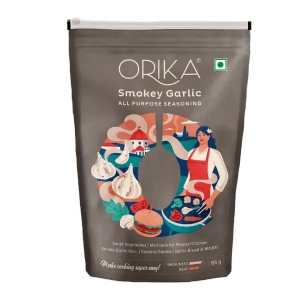 Orika Smokey Garlic All Purpose Seasoning (75G / 85G) available on Herbkart