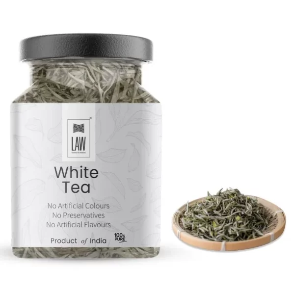 looms & weaves - White Tea leaves ƒ€š¬ 50 gm available on Herbkart