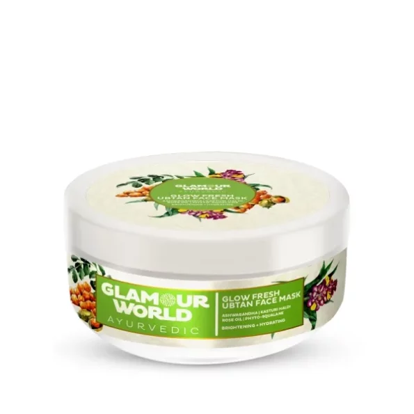 GLAMOUR WORLD Ayurvedic Glow Fresh Fairness Pack, 150 g available on Herbkart