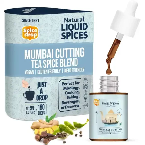 Spice Drop Mumbai Cutting Chai Masala Extract, 5ML equals 125 grams of powder, Herbkart8t781S7zkAnatL.webp, Herbkart8t781S7zkAnatL