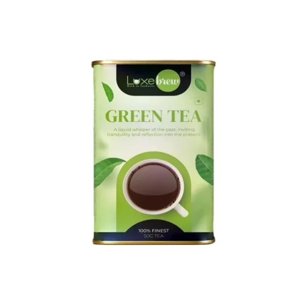 Luxebrew Luxebrew Green Tea 50 Grams Tin, Herbkart8t751j1uc9tJGL.webp, Herbkart8t751j1uc9tJGL