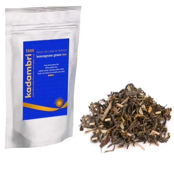 Kadambri Teas Lemongrass Green Tea 100g, (50 Cups) available on Herbkart