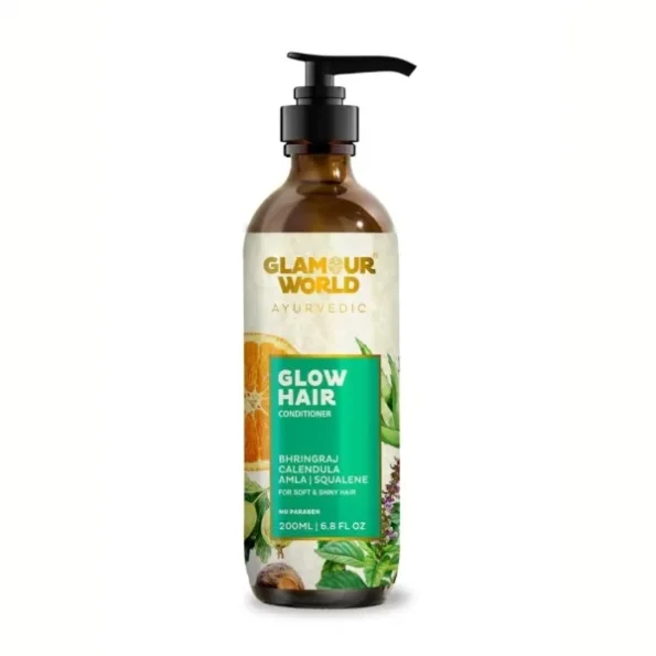 Glamour World Ayurvedic Glow Hair Conditioner available on Herbkart