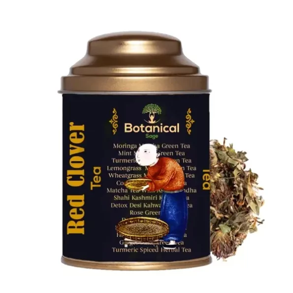 Botanical Sage Red Clover Tea 50g available on Herbkart