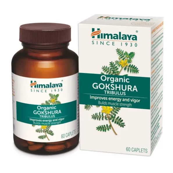 Himalaya Organic Gokshura (Tribulus Terrestris) 60 Caplets available on Herbkart