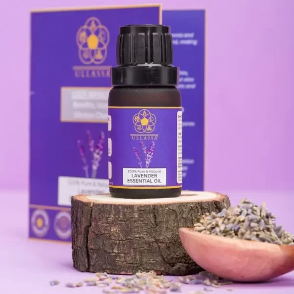 ULLASSA Lavender Essential Oil available on Herbkart