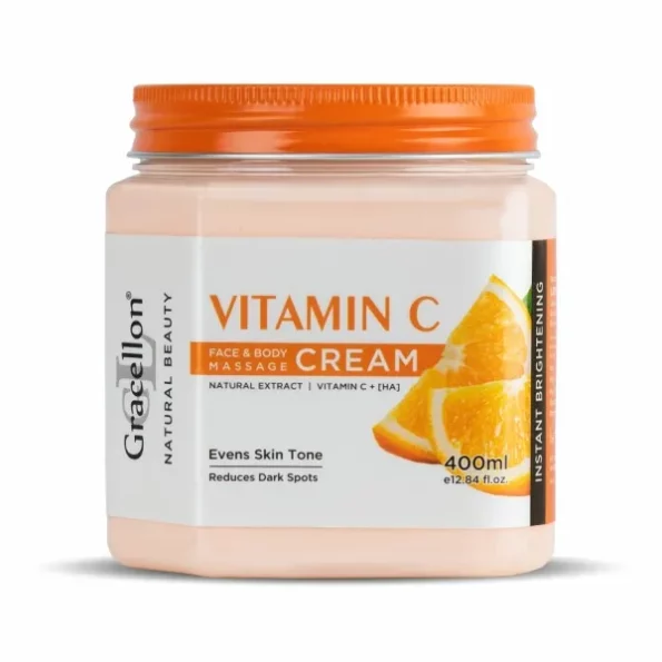 Gracellon Vitamin C Face & Body Massage Cream available on Herbkart