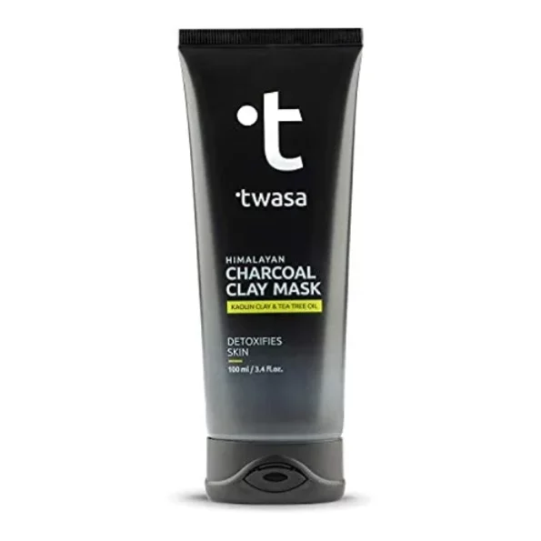 Twasa Himalaya Charcoal Mask, 100ml available on Herbkart