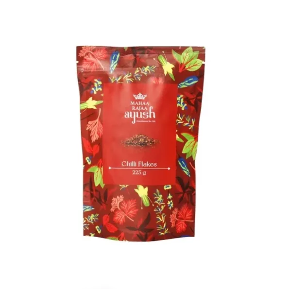 MahaaRajaa Natural Premium Chilli Flakes (225Gram) available on Herbkart