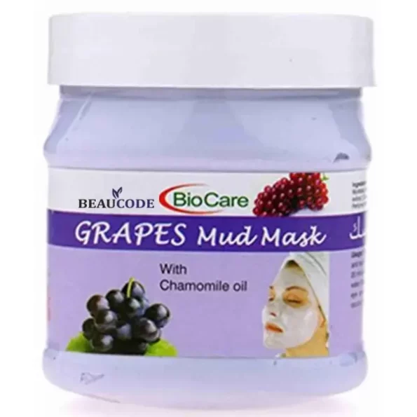 Beaucode BioCare Grapes Face Mud Mask 250gm available on Herbkart