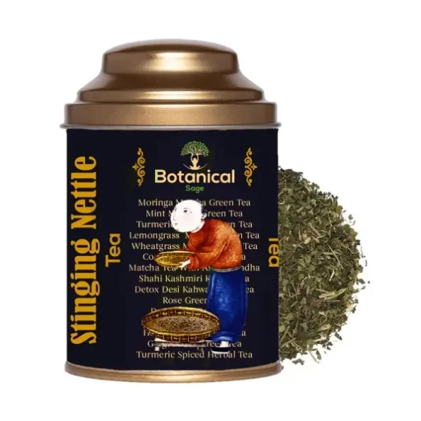 Botanical Sage Stinging Nettle Leaf Tea 60g available on Herbkart