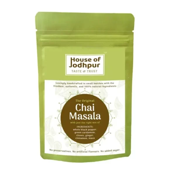 House of Jodhpur Original Chai Masala (Tea spice mix) 50gm available on Herbkart