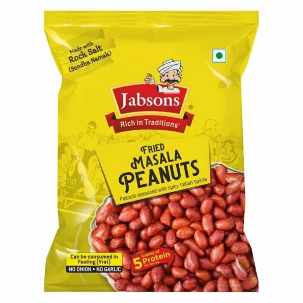 Jabsons Fried Masala Peanuts 160 gms (Crispy & Crunchy), Herbkart8t761a5PIaKQDL.webp, Herbkart8t761a5PIaKQDL