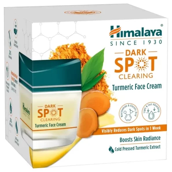 Himalaya Dark Spot Clearing Turmeric Face Cream 50g available on Herbkart