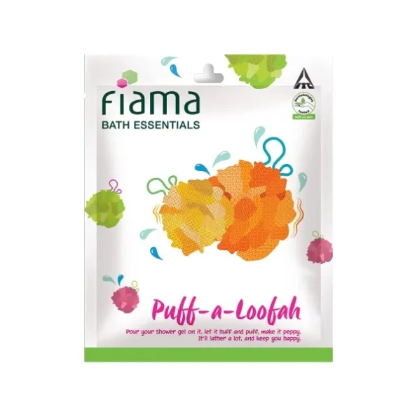 Fiama Bath Essential Puff-a-Loofah available on Herbkart