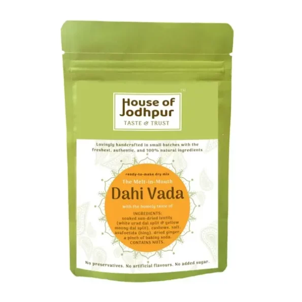 House of Jodhpur Dahi Vada (Ready-to-make dry mix) available on Herbkart