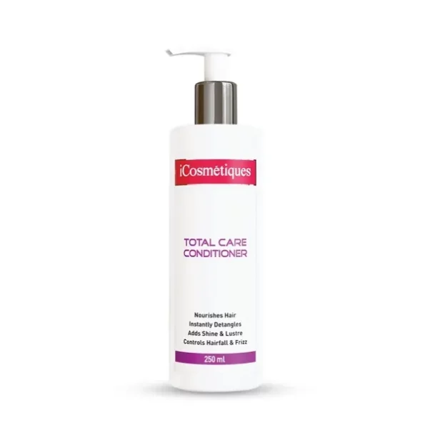 iCosmetiques Total Care Conditioner, Keratin & Vitamin B5 Formula, 250ml available on Herbkart