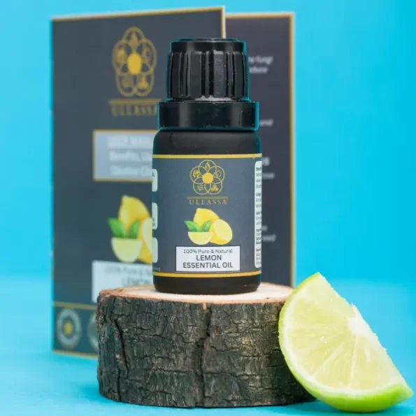 ULLASSA Lemon Essential Oil available on Herbkart