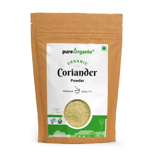 Pure Organio Organic Dhaniya Powder - 350 Gm available on Herbkart