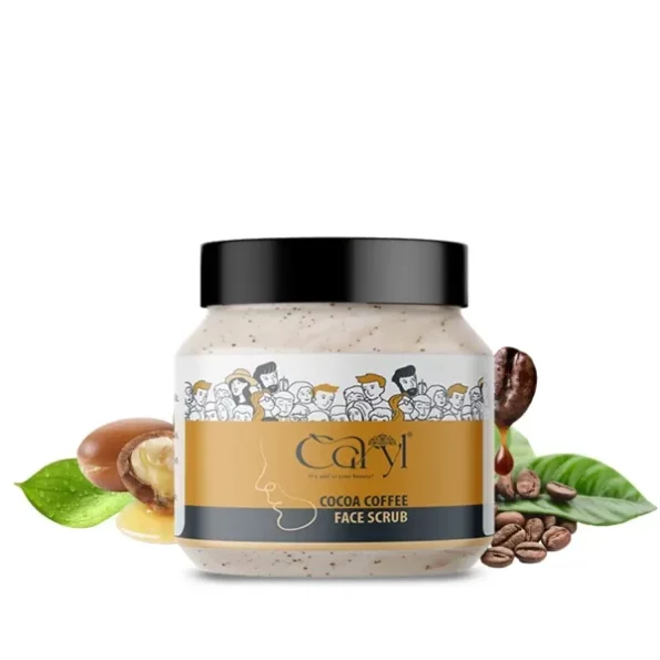 Caryl 200 gm Cocoa Coffee Face Scrub available on Herbkart