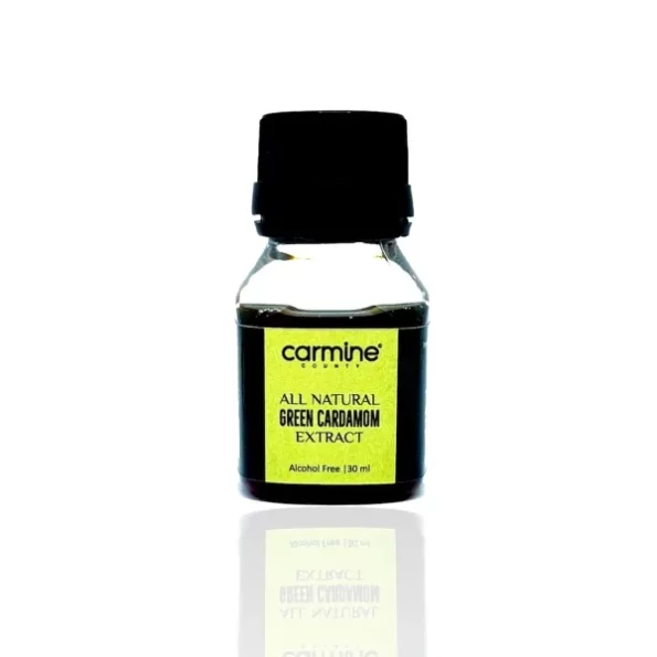 Carmine County All Natural Green Cardamom Extract 30 ml available on Herbkart