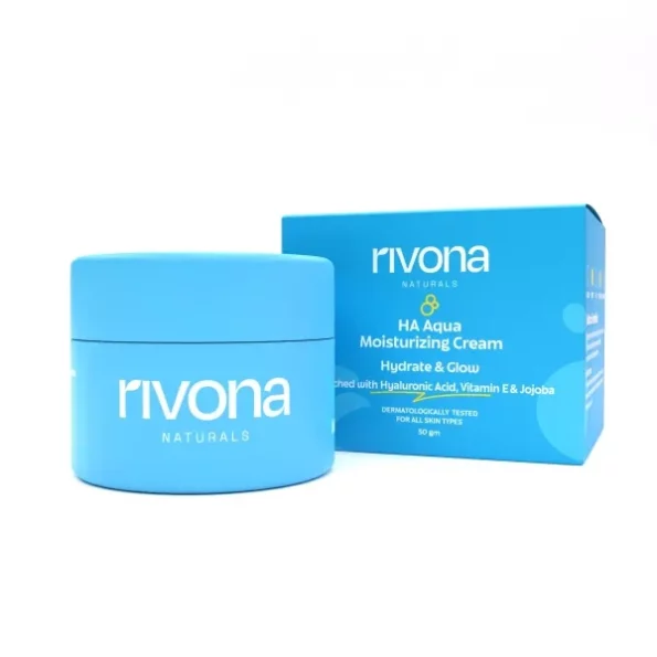 Rivona Naturals Aqua Moisturizing Face Cream, 50 GM available on Herbkart