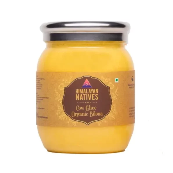 Himalayan Natives Organic Bilona Cow Ghee 250ml available on Herbkart