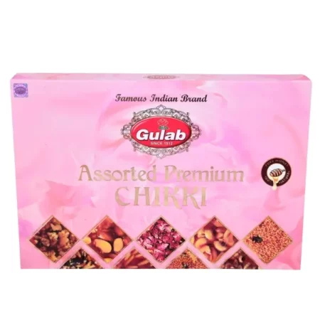Gulab Wala Handemade Purified And Finest Jaggrey Assorted Premium Chikki (Pack Of 1, 500gram)