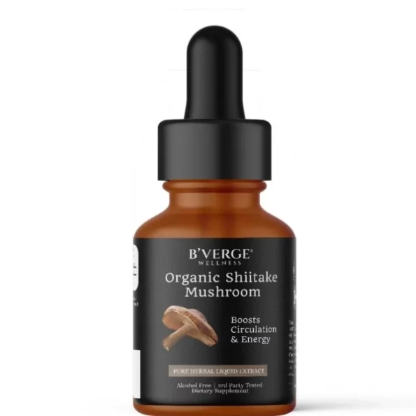 BVERGE Shiitake Mushroom Liquid Extract 30 ml available on Herbkart