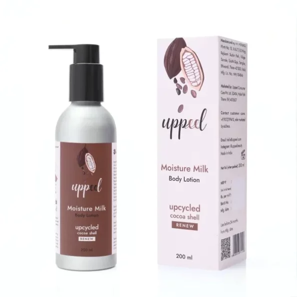 Uppeel Cocoa Shell Bio-Active Body Lotion 200 ml available on Herbkart