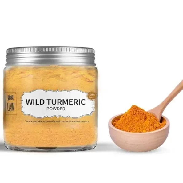 looms & weaves - Ayurvedic Natural Wild Turmeric Powder 100 Gram available on Herbkart