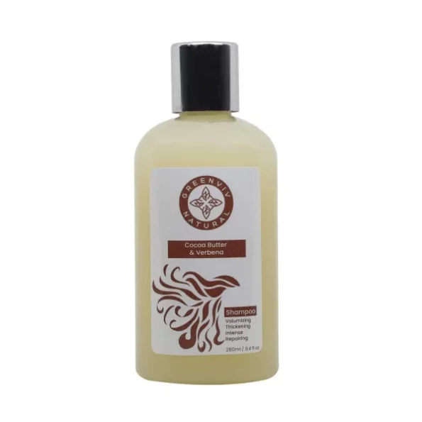 Greenviv Volumizing & Thickening Shampoo- Cocoa Butter & Verbena, 280ML available on Herbkart