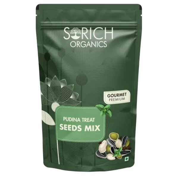 Sorich Organics Pudina Treat Seed Mix 200gm, Herbkart8t771WqwQkBpqL.webp, Herbkart8t771WqwQkBpqL