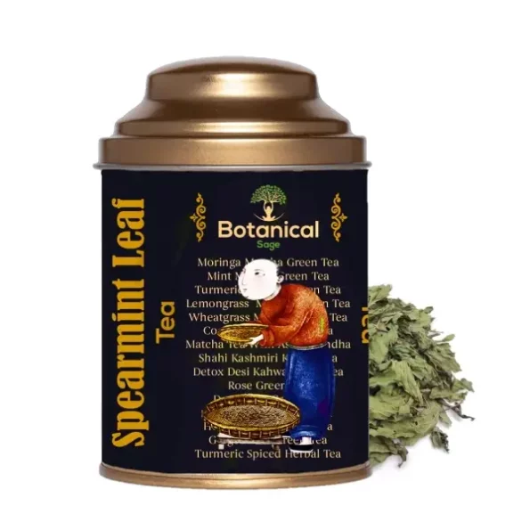 Botanical Sage Spearmint Tea 80g available on Herbkart