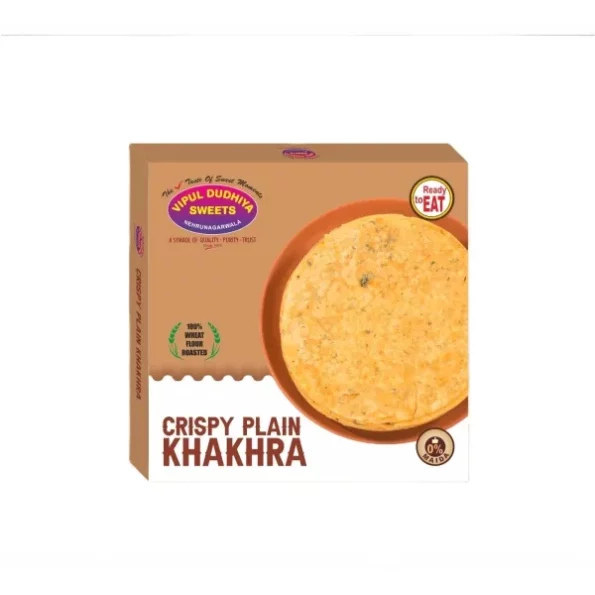 Vipul Dudhiya Sweets Plain Khakhra, 400 Grams, Herbkart8t761qIJyeFfPL.webp, Herbkart8t761qIJyeFfPL