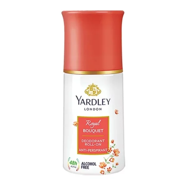 Yardley London Royal Bouquet Anti-Perspirant Deodorant Roll-On 50ml available on Herbkart