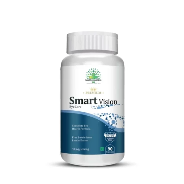 Healthy Nutrition Smart Vision Eye Care Supplement 90 Vegetarian Capsules available on Herbkart